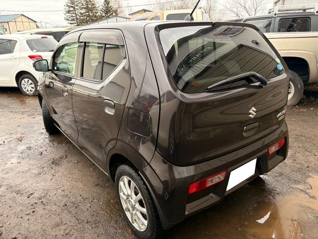 アルト Ｘ　４ＷＤ・６万キロ台・スマートキー・アイドリングストップ・レーダーブレーキサポート・横滑り防止装置・電動格納ミラー・前席シートヒーター・盗難防止システム・ＡＢＳ・整備付き（4枚目）