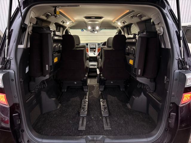 ヴェルファイア ２．４Ｚ　プラチナムセレクション　４ＷＤ・７人乗り・両側電動パワースライドドア・ＥＴＣ・ＨＩＤヘットライト・オットマンパワーバックドア・フリップダウンモニター・社外ナビ・ＴＶ・車検整備付き（60枚目）