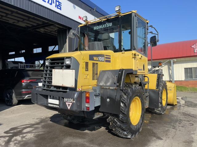 日本 　コマツ　ＷＡ１００－６Ｙ　１．３立米　大型タイヤショベル　ワンタッチカプラ　ノーマルバケット付き　スパイクタイヤ装着　エアコン（21枚目）