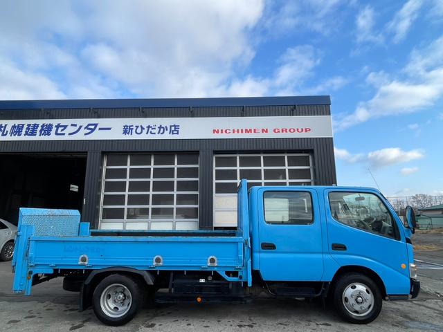 ダイナトラック 　２トンＷキャブロング　新明和　垂直パワーゲート　パワステ　エアコン　５ＭＴ　車検１年付　走行１３．９万キロ　荷台３ｍ３０ｃｍ×１ｍ８０ｃｍ（7枚目）