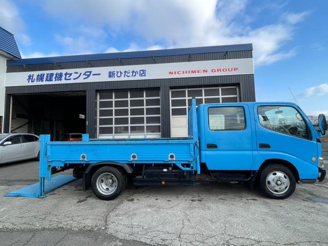 ダイナトラック 　２トンＷキャブロング　新明和　垂直パワーゲート　パワステ　エアコン　５ＭＴ　車検１年付　走行１３．９万キロ　荷台３ｍ３０ｃｍ×１ｍ８０ｃｍ（34枚目）
