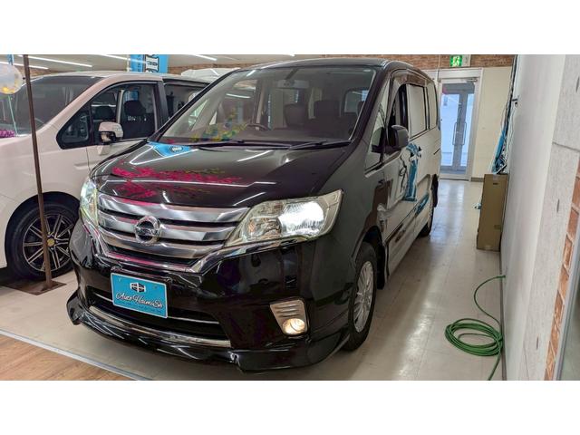 セレナ ハイウェイスター　Ｖセレクション　４ＷＤ　１年保証付　社外８インチナビ　両側パワースライド　アイドリングストップ　フルセグＴＶ　ＥＴＣ　社外シートカバー　バックカメラ　オートエアコン　クルーズコントロール（15枚目）