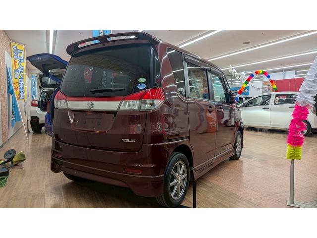 ソリオ 4WD 1年保証付 寒冷地仕様 純正ナビ フルセグTV 両側パワースライド エンジンスターター オートライト ETC HID シートヒーター シートリフター 社外14インチアルミ(62枚目)