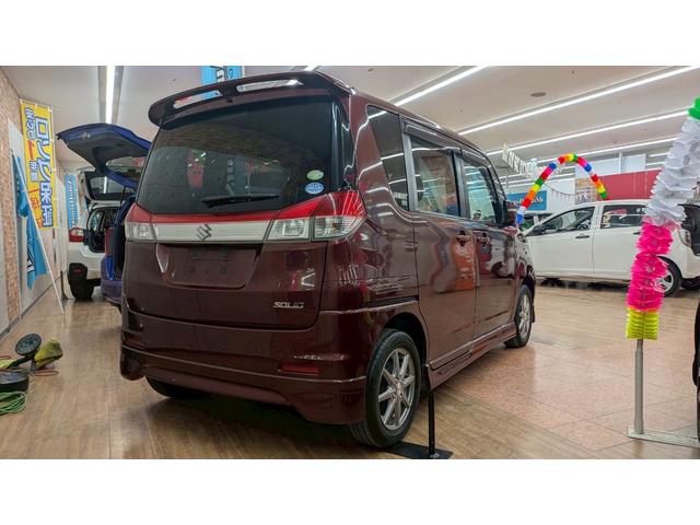 ソリオ 4WD 1年保証付 寒冷地仕様 純正ナビ フルセグTV 両側パワースライド エンジンスターター オートライト ETC HID シートヒーター シートリフター 社外14インチアルミ(71枚目)