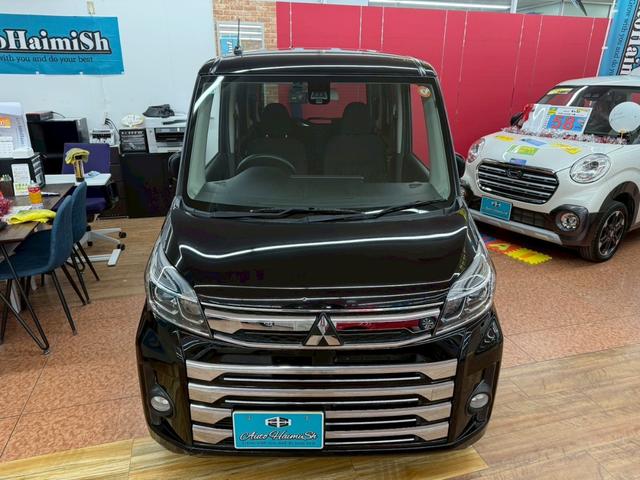 eKスペースカスタム カスタムG e-アシスト 4WD 1年保証付 寒冷地仕様 社外ナビ フルセグTV バックカメラ☆片側パワースライド シートヒーター HID 社外15インチAW(5枚目)