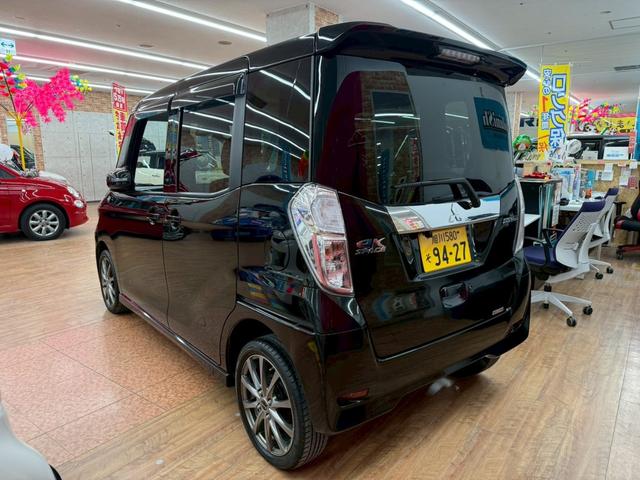 eKスペースカスタム カスタムG e-アシスト 4WD 1年保証付 寒冷地仕様 社外ナビ フルセグTV バックカメラ☆片側パワースライド シートヒーター HID 社外15インチAW(61枚目)