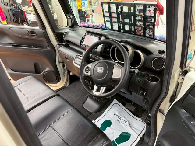Ｎ－ＢＯＸ Ｇ　ＳＳパッケージ　４ＷＤ　１年保証付　寒冷地仕様　社外ナビ　両側パワースライド　社外エンジンスターター　フルセグＴＶ　オートエアコン　ライトレベライザー　純正１４インチＡＷ（15枚目）