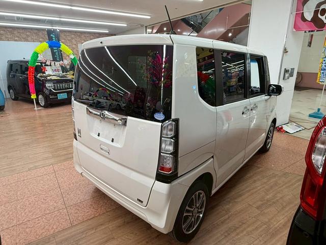 Ｎ－ＢＯＸ Ｇ　ＳＳパッケージ　４ＷＤ　１年保証付　寒冷地仕様　社外ナビ　両側パワースライド　社外エンジンスターター　フルセグＴＶ　オートエアコン　ライトレベライザー　純正１４インチＡＷ（25枚目）