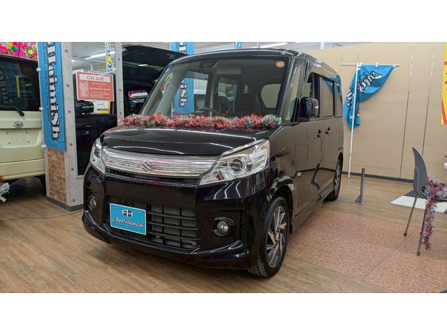 スペーシアカスタム ＴＳ　４ＷＤ　１年保証付　寒冷地仕様　両側パワースライド　バックカメラ　純正スマホ連動ナビ　レーダーブレーキ　ワンセグＴＶ　ＨＩＤ　オートエアコン　オートライト　ミラーヒーター（10枚目）