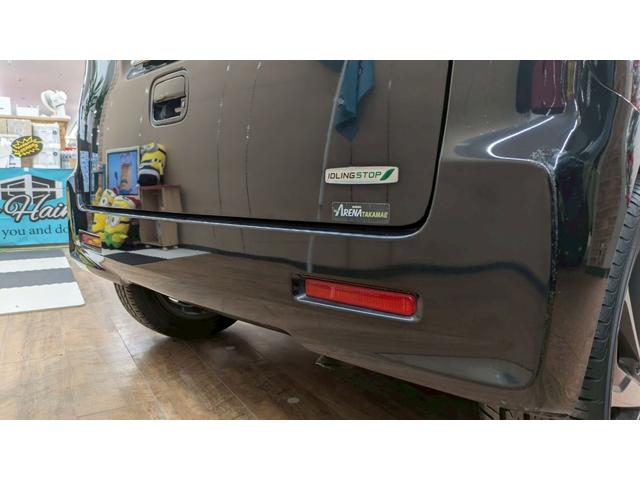 スペーシアカスタム ＴＳ　４ＷＤ　１年保証付　寒冷地仕様　両側パワースライド　バックカメラ　純正スマホ連動ナビ　レーダーブレーキ　ワンセグＴＶ　ＨＩＤ　オートエアコン　オートライト　ミラーヒーター（19枚目）