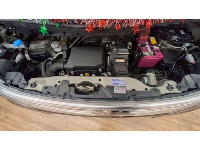 スペーシアカスタム ＴＳ　４ＷＤ　１年保証付　寒冷地仕様　両側パワースライド　バックカメラ　純正スマホ連動ナビ　レーダーブレーキ　ワンセグＴＶ　ＨＩＤ　オートエアコン　オートライト　ミラーヒーター（42枚目）