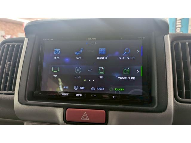 エブリイワゴン ＪＰターボ　４ＷＤ　１年保証付　ハイルーフ　社外ナビ　フルセグＴＶ　両側スライド☆シートヒーター　オートエアコン　ライトレベライザー　リアヒーター（5枚目）