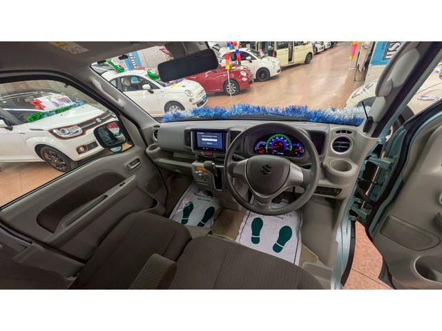 エブリイワゴン ＪＰターボ　４ＷＤ　１年保証付　ハイルーフ　社外ナビ　フルセグＴＶ　両側スライド☆シートヒーター　オートエアコン　ライトレベライザー　リアヒーター（7枚目）