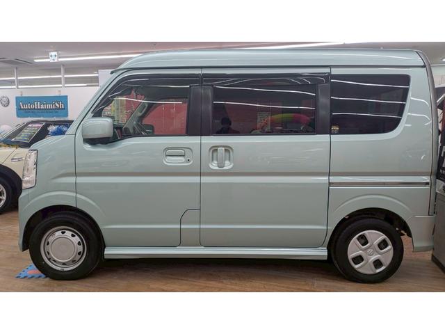 エブリイワゴン ＪＰターボ　４ＷＤ　１年保証付　ハイルーフ　社外ナビ　フルセグＴＶ　両側スライド☆シートヒーター　オートエアコン　ライトレベライザー　リアヒーター（8枚目）