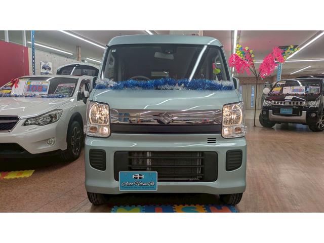 エブリイワゴン ＪＰターボ　４ＷＤ　１年保証付　ハイルーフ　社外ナビ　フルセグＴＶ　両側スライド☆シートヒーター　オートエアコン　ライトレベライザー　リアヒーター（25枚目）