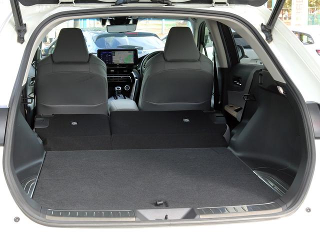 ハリアーハイブリッド Z 寒冷地 JBLサウンドナビTV 全周囲カメラ グレー内装 ETC2.0 AC100V1500W電源 パワーバックドア パワーシート デジタルインナーミラー ドラレコ HUD BSM 革シート 本州仕入(52枚目)