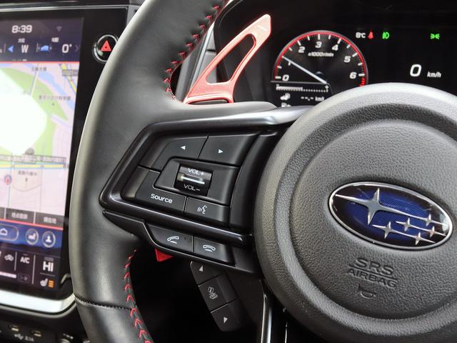 レヴォーグ STIスポーツ EX アイサイトXテクノロジー 11.6インチセンターナビTV フロント/サイド/バックカメラ 前席/後席シートヒーター 12.3インチデジタルメーター 革シート BSM ETC パワーバックドア 本州仕入(9枚目)