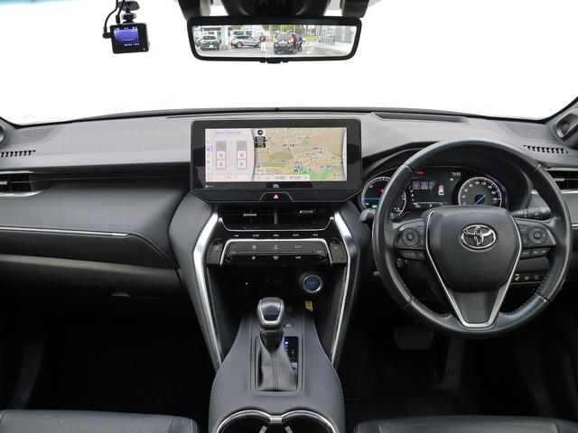 ハリアーハイブリッド Z レザーパッケージ 寒冷地 調光パノラマルーフ JBLサウンドナビ 全周囲カメラ デジタルインナミラー シートヒーター/ベンチレーション HUD ETC2.0 BSM メモリー付きパワーシート パワーバックドア 本州仕入(3枚目)