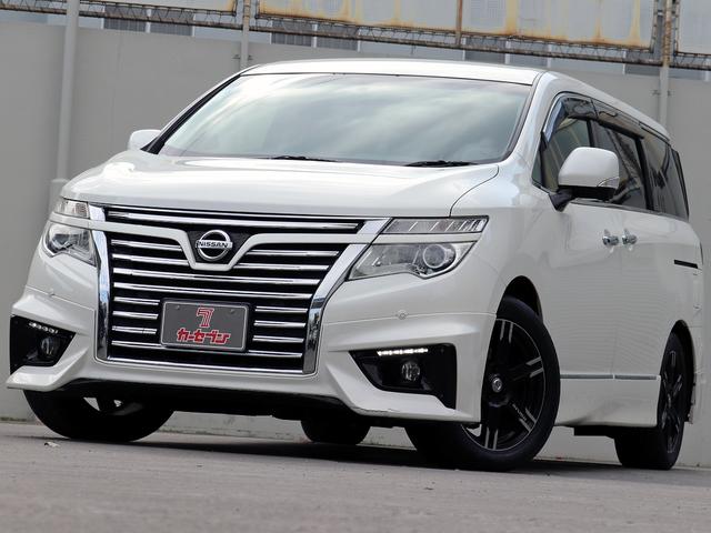 エルグランド 250ハイウェイスタープレミアム メーカーナビTV 全周囲カメラ フリップダウンモニター 両側パワースライドドア ニスモ18インチAW 黒革シート シートヒータ クルコン AC100V電源 パワーバックドア ETC ドラレコ 本州仕入(29枚目)