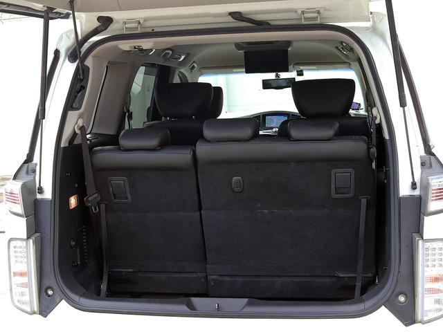 エルグランド 250ハイウェイスタープレミアム メーカーナビTV 全周囲カメラ フリップダウンモニター 両側パワースライドドア ニスモ18インチAW 黒革シート シートヒータ クルコン AC100V電源 パワーバックドア ETC ドラレコ 本州仕入(56枚目)