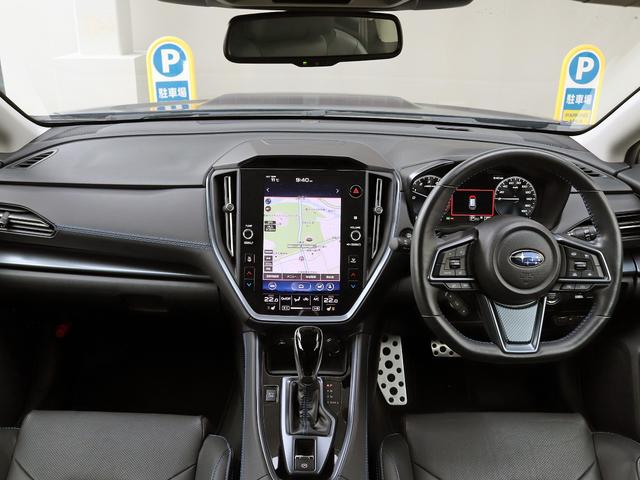 レヴォーグ ＧＴ－Ｈ　ＥＸ　アイサイトＸテクノロジー　１１．６インチセンターディスプレイ　ナビＴＶ　フロント／サイド／バックカメラ　黒革シート　シートヒーター　パワーシート　パワーバックドア　ＬＥＤライナー　ドラレコ　本州仕入れ（3枚目）