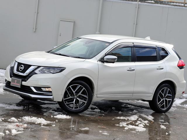 エクストレイル モード・プレミア ハイコントラストインテリア 7人乗 ナビTV 全周囲カメラ デジタルインナミラー ホワイト革シート 前席/後席シートヒーター パワーバックドア ETC LEDヘッドランプ フォグライト プッシュスタート LEDフロントメーカー(14枚目)