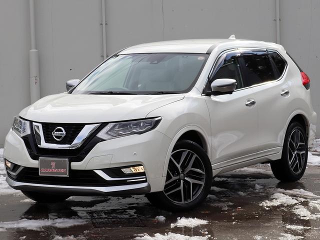 エクストレイル モード・プレミア ハイコントラストインテリア 7人乗 ナビTV 全周囲カメラ デジタルインナミラー ホワイト革シート 前席/後席シートヒーター パワーバックドア ETC LEDヘッドランプ フォグライト プッシュスタート LEDフロントメーカー(27枚目)