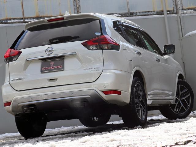 エクストレイル モード・プレミア ハイコントラストインテリア 7人乗 ナビTV 全周囲カメラ デジタルインナミラー ホワイト革シート 前席/後席シートヒーター パワーバックドア ETC LEDヘッドランプ フォグライト プッシュスタート LEDフロントメーカー(56枚目)