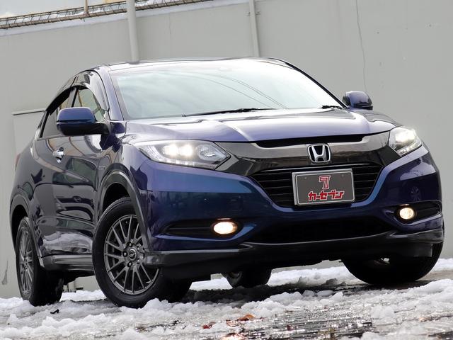 ヴェゼル ハイブリッドＸ・ホンダセンシング　ナビＴＶ　バックカメラ　シートヒーター　ＬＥＤヘッドランプ　アダクティブクルーズ　誤発進抑制機能　車線維持支援システム　衝突軽減ブレーキ　ＥＴＣ　パドルシフト　フォグランプ　プッシュスタート　４ＷＤ（12枚目）