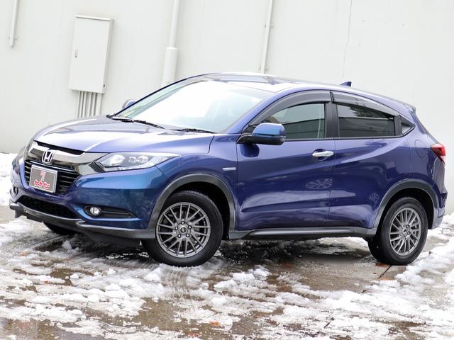 ヴェゼル ハイブリッドＸ・ホンダセンシング　ナビＴＶ　バックカメラ　シートヒーター　ＬＥＤヘッドランプ　アダクティブクルーズ　誤発進抑制機能　車線維持支援システム　衝突軽減ブレーキ　ＥＴＣ　パドルシフト　フォグランプ　プッシュスタート　４ＷＤ（13枚目）