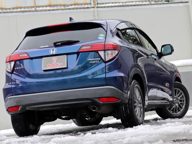 ヴェゼル ハイブリッドＸ・ホンダセンシング　ナビＴＶ　バックカメラ　シートヒーター　ＬＥＤヘッドランプ　アダクティブクルーズ　誤発進抑制機能　車線維持支援システム　衝突軽減ブレーキ　ＥＴＣ　パドルシフト　フォグランプ　プッシュスタート　４ＷＤ（53枚目）
