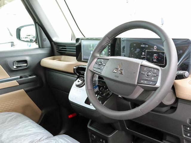 デリカミニ Ｔ　プレミアム　届出済未使用車　寒冷地プラスＰＫＧ　９インチディスプレイＯＤ　全周囲カメラ　ルーフレール　ｅアシスト　マイパイロット　２トーンカラー　液晶メーター　両側パワスラ　シートヒーター　リアサーキュレーター（30枚目）