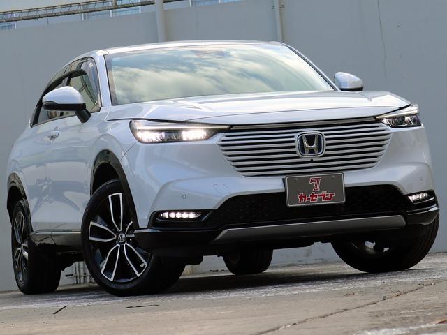 ヴェゼル ｅ：ＨＥＶ　Ｚ　ホンダセンシング　ホンダコネクト９インチナビＴＶ　全周囲カメラ　シート／ステアヒーター　ワイヤレス充電　ＥＴＣ２．０　ドラレコ　パワーバックドア　ハーフレザ　シーケンシャル　ＬＥＤフォグ　パドルシフト（16枚目）