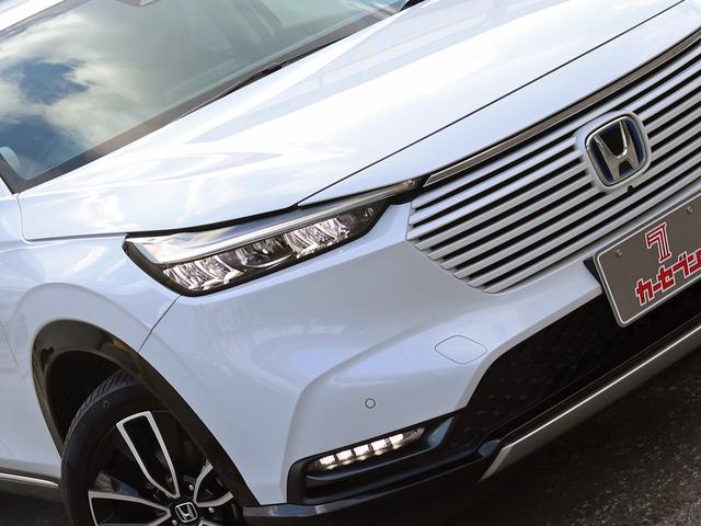 ヴェゼル ｅ：ＨＥＶ　Ｚ　ホンダセンシング　ホンダコネクト９インチナビＴＶ　全周囲カメラ　シート／ステアヒーター　ワイヤレス充電　ＥＴＣ２．０　ドラレコ　パワーバックドア　ハーフレザ　シーケンシャル　ＬＥＤフォグ　パドルシフト（18枚目）