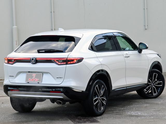 ヴェゼル ｅ：ＨＥＶ　Ｚ　ホンダセンシング　ホンダコネクト９インチナビＴＶ　全周囲カメラ　シート／ステアヒーター　ワイヤレス充電　ＥＴＣ２．０　ドラレコ　パワーバックドア　ハーフレザ　シーケンシャル　ＬＥＤフォグ　パドルシフト（22枚目）