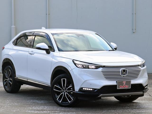 ヴェゼル ｅ：ＨＥＶ　Ｚ　ホンダセンシング　ホンダコネクト９インチナビＴＶ　全周囲カメラ　シート／ステアヒーター　ワイヤレス充電　ＥＴＣ２．０　ドラレコ　パワーバックドア　ハーフレザ　シーケンシャル　ＬＥＤフォグ　パドルシフト（27枚目）