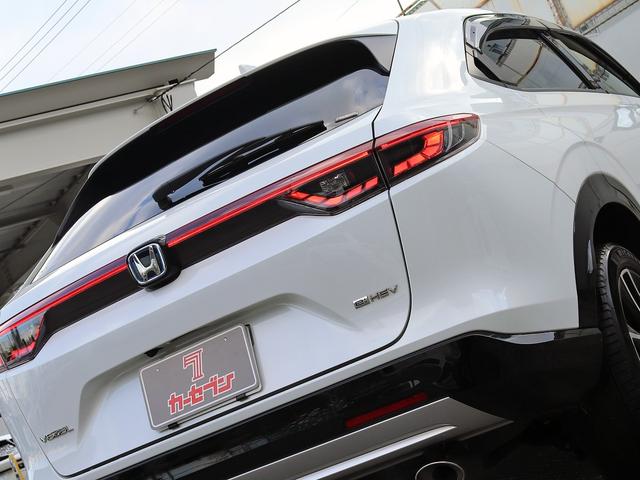 ヴェゼル ｅ：ＨＥＶ　Ｚ　ホンダセンシング　ホンダコネクト９インチナビＴＶ　全周囲カメラ　シート／ステアヒーター　ワイヤレス充電　ＥＴＣ２．０　ドラレコ　パワーバックドア　ハーフレザ　シーケンシャル　ＬＥＤフォグ　パドルシフト（55枚目）