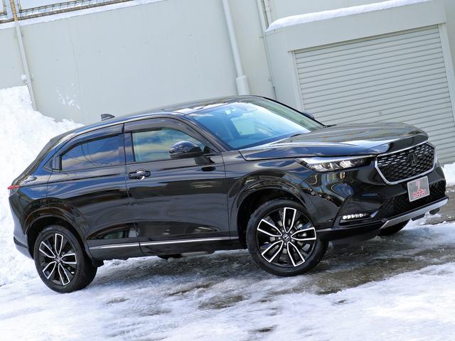 ヴェゼル e:HEV Z ホンダセンシング ホンダコネクトディスプレイ ナビTV 全周囲カメラ ステア/シートヒーター パワーバックドア ハーフレザー ETC2.0 ワイヤレス充電 BSM LEDヘッドランプ/フォグ 本州仕入(26枚目)