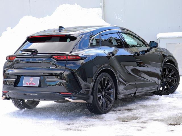 クラウンスポーツ Z 寒冷地 モデリスタ パノラマルーフ 12.3インチナビTV プレミアムサウンド 全周囲カメラ ワイヤレス充電 革シート ステア/シートヒーター ETC ドラレコ トヨタチームメイト BSM 本州仕入れ(24枚目)