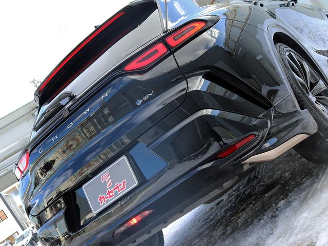 クラウンスポーツ Z 寒冷地 モデリスタ パノラマルーフ 12.3インチナビTV プレミアムサウンド 全周囲カメラ ワイヤレス充電 革シート ステア/シートヒーター ETC ドラレコ トヨタチームメイト BSM 本州仕入れ(64枚目)