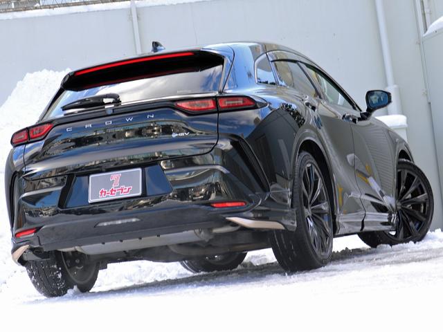 クラウンスポーツ Z 寒冷地 モデリスタ パノラマルーフ 12.3インチナビTV プレミアムサウンド 全周囲カメラ ワイヤレス充電 革シート ステア/シートヒーター ETC ドラレコ トヨタチームメイト BSM 本州仕入れ(70枚目)