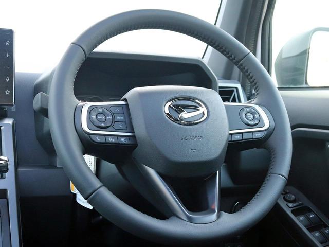 タフト Ｇターボ　ダーククロムベンチャー　届出済未使用車　４ＷＤ　９インチディスプレイオーディオＴＶ　スマートパノラマパーキング　エコアイドル　ガラスルーフ　スマートアシスト　ＨＤＭＩ　全周囲Ｍ　シートヒーター　ＬＥＤヘッド　ＵＳＢソケット（6枚目）