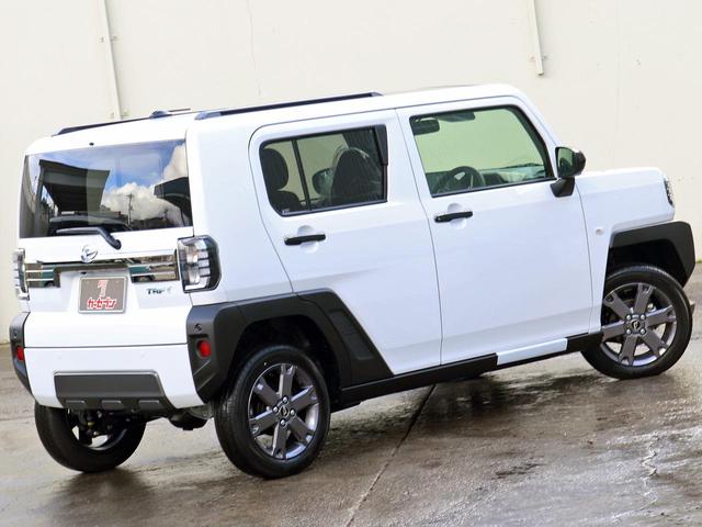 タフト Ｇターボ　ダーククロムベンチャー　届出済未使用車　４ＷＤ　９インチディスプレイオーディオＴＶ　スマートパノラマパーキング　エコアイドル　ガラスルーフ　スマートアシスト　ＨＤＭＩ　全周囲Ｍ　シートヒーター　ＬＥＤヘッド　ＵＳＢソケット（24枚目）