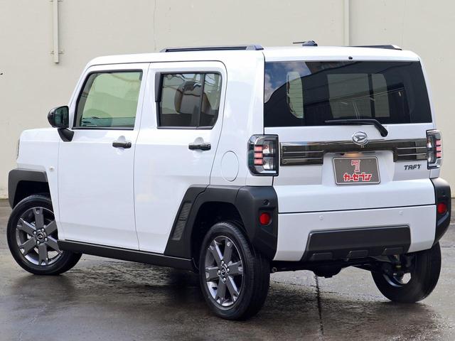 タフト Ｇターボ　ダーククロムベンチャー　届出済未使用車　４ＷＤ　９インチディスプレイオーディオＴＶ　スマートパノラマパーキング　エコアイドル　ガラスルーフ　スマートアシスト　ＨＤＭＩ　全周囲Ｍ　シートヒーター　ＬＥＤヘッド　ＵＳＢソケット（50枚目）