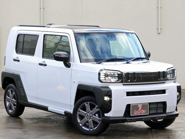 タフト Ｇターボ　ダーククロムベンチャー　届出済未使用車　４ＷＤ　９インチディスプレイオーディオＴＶ　スマートパノラマパーキング　エコアイドル　ガラスルーフ　スマートアシスト　ＨＤＭＩ　全周囲Ｍ　シートヒーター　ＬＥＤヘッド　ＵＳＢソケット（25枚目）