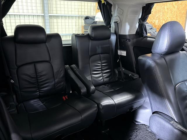 ヴェルファイア ２．４Ｚ　プラチナセレクションＩＩ　４ＷＤ　アルパイン８インチナビ　アルパイン１０，２インチフリップダウンモニター　本州仕入　フルセグＴＶ　フロント＆サイド＆バックカメラ　両側パワースライドドア　パワーバックドア　クラッツィオ革調カバー（37枚目）