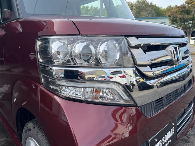 Ｎ－ＢＯＸカスタム Ｇ　４ＷＤ　ＥＴＣ　バックカメラ　両側スライドドア　ナビ　ＴＶ　オートライト　ＨＩＤ　スマートキー　アイドリングストップ　電動格納ミラー　シートヒーター　ベンチシート　ＣＶＴ　盗難防止システム　ＡＢＳ（21枚目）