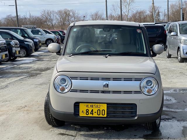 アルトラパン Ｓ　４ＷＤ　検令和９年７月１５日　スタッドレス装着　フルセグＴＶ　全方位カメラ　エンジンスターター　Ｂｌｕｅｔｏｏｔｈ　ＥＴＣ　シートヒーター　横滑り防止装置　衝突軽減　プッシュスタート（2枚目）