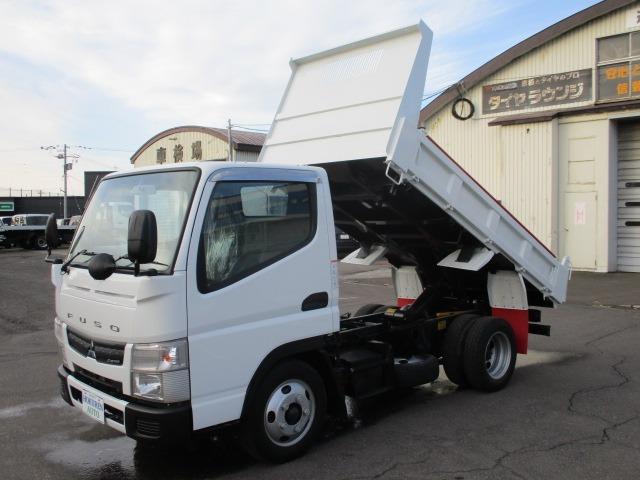 キャンター 全低床ダンプ　外装オールペイント済み　５ＭＴ３ペダル　車両総重量５．０ｔ未満　４ナンバー　エアコン　パワステ　パワーウィンドウ　ＡＢＳ　運転席エアバック　荷台内寸長さ３０５ｃｍ幅１６０ｃｍ高さ３２ｃｍ　ＥＴＣ（15枚目）