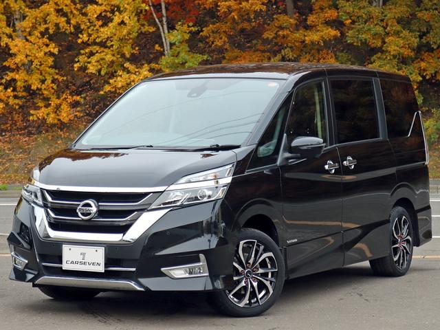 セレナ ハイウェイスター VセレクションII 9型ナビTV 後席モニター 全集カメラ インテリジェントパーキングアシスト レオニスAW デジタルインナーミラー ハンズフリーパワースライドドア ステアリングスイッチ LEDヘッドライト(43枚目)